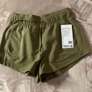 Lululemon Inner Glow High Rise Short - Bronze Green sz6